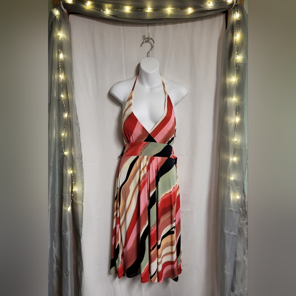 Halter style retro dress